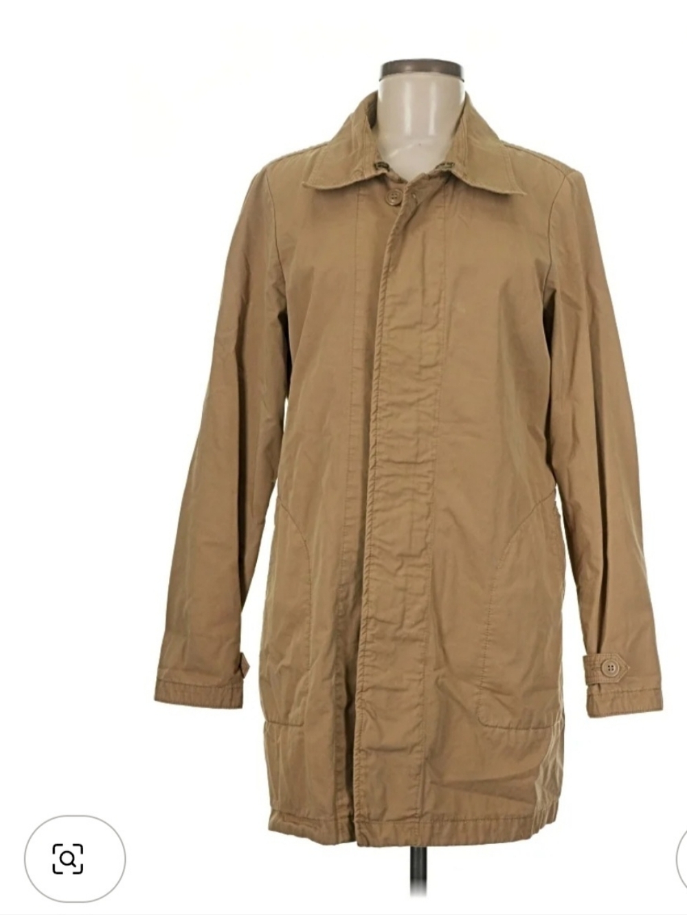 Womens  Classic Khaki Lightweight Trenchcoat
